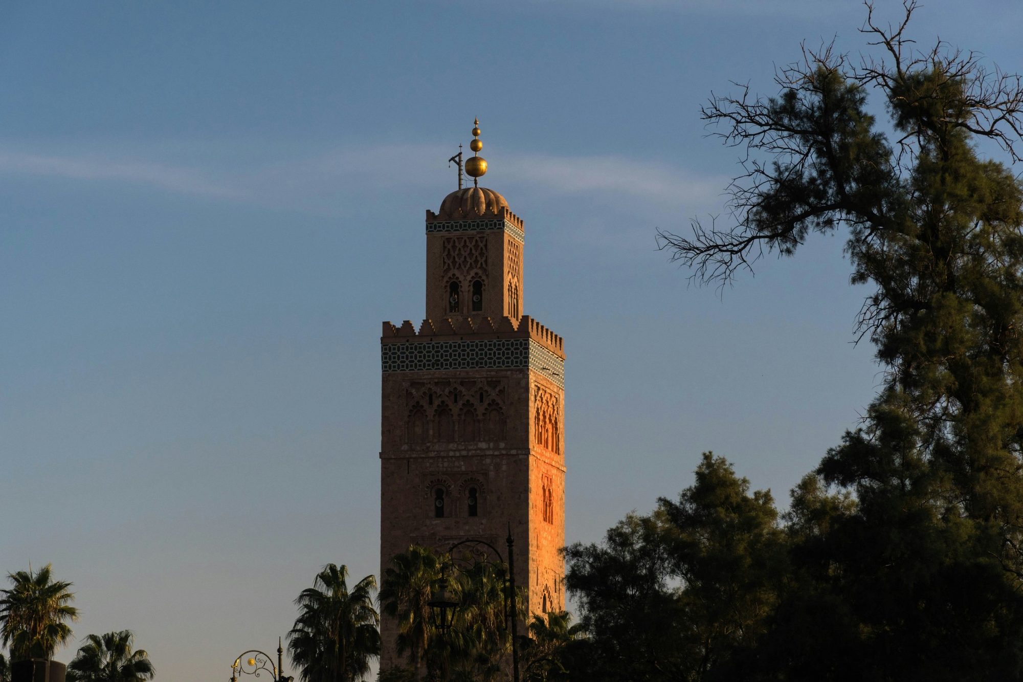 La Koutoubia dans la lumière du soir, Marrakech