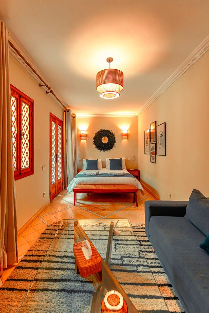 Une chambre tout en volume