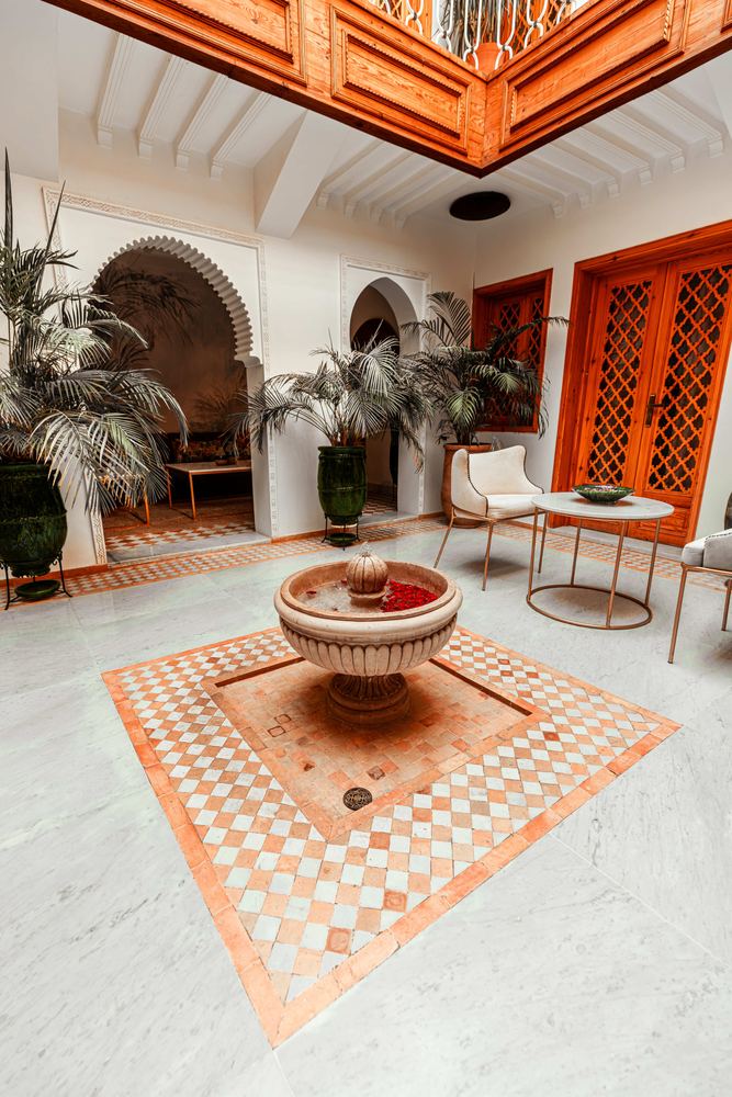 La fontaine du patio